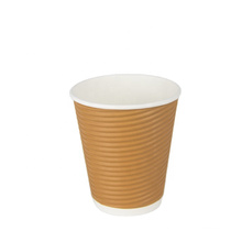 ripple wall paper cup low price customized beverage use ecological